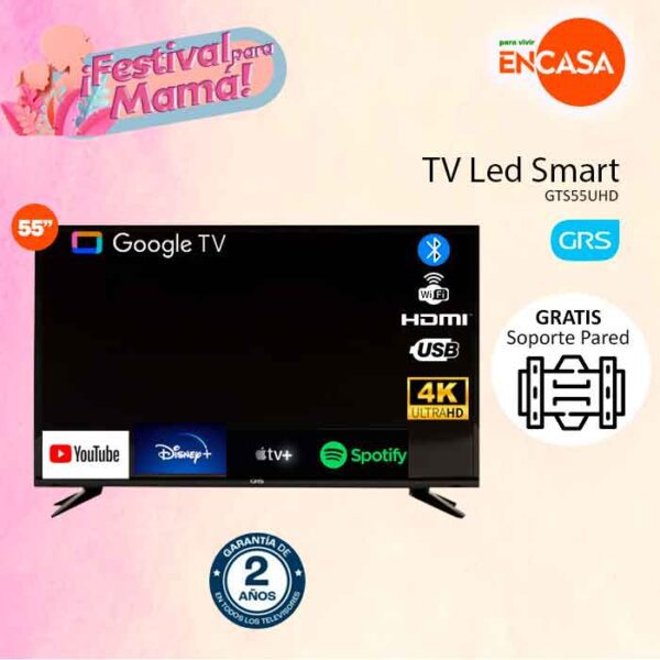 TV LED 55 GTS55UHD SMART FHD GOOGLE