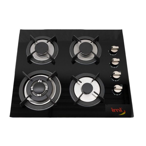 ESTUFA GAS EMPOTRAR 20" QE-4V TOP VIDRIO IML