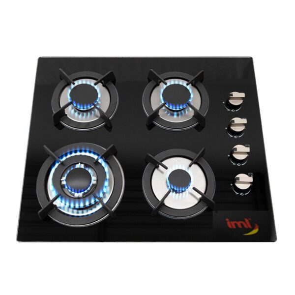 ESTUFA GAS EMPOTRAR 20" QE-4V TOP VIDRIO IML - Image 3
