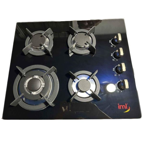 ESTUFA GAS EMPOTRAR 20" QE-4V TOP VIDRIO IML - Image 4