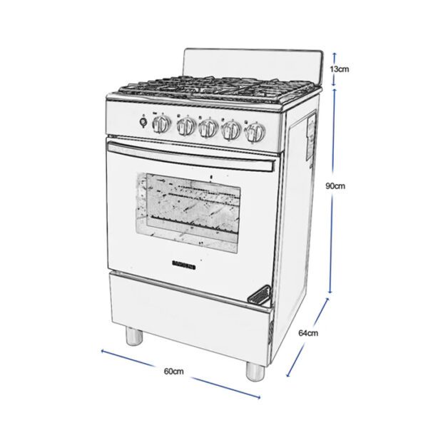 ESTURA GAS 24 NX24BG3541 INOX SAMSUNG - Image 6